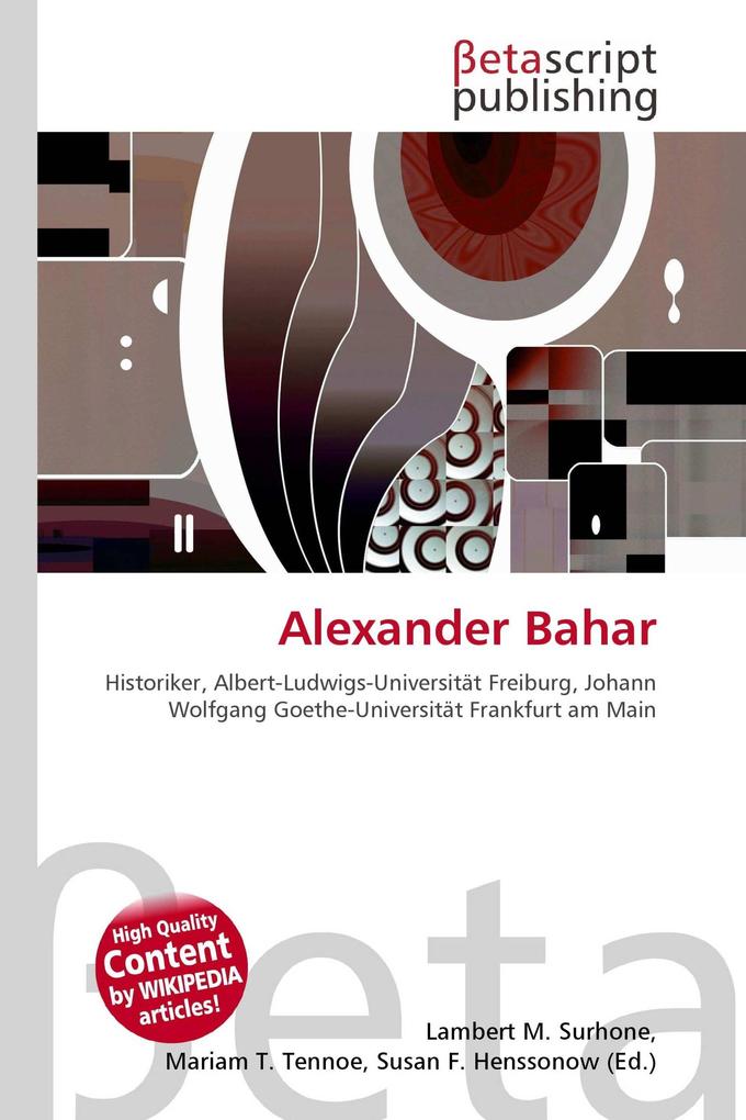 Alexander Bahar