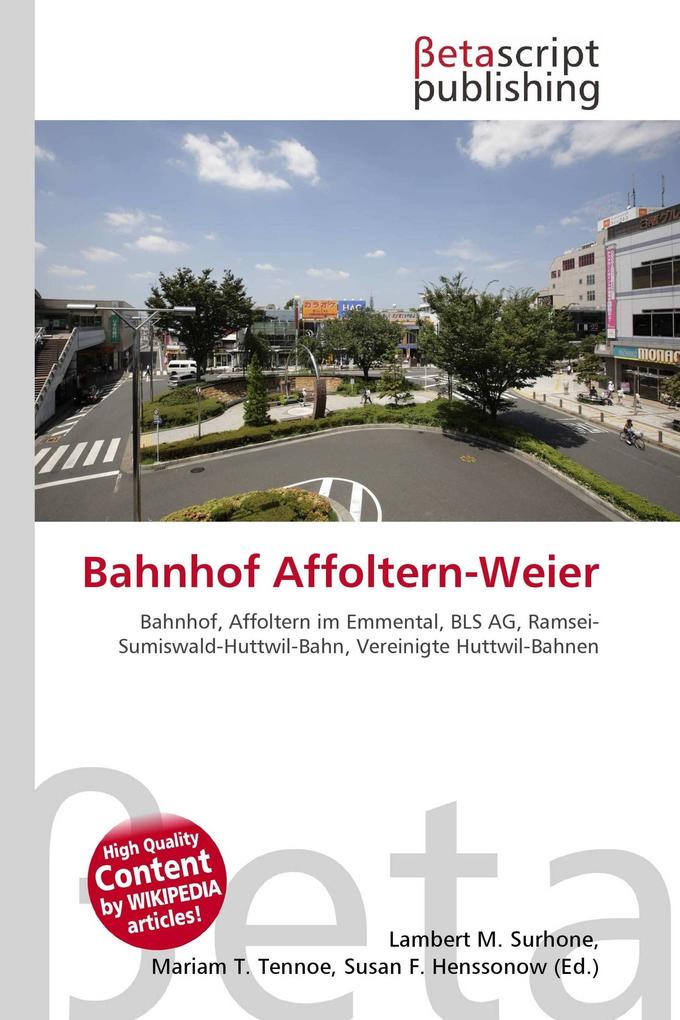 Bahnhof Affoltern-Weier