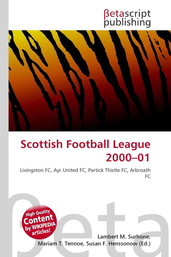 Scottish Football League 2000-01