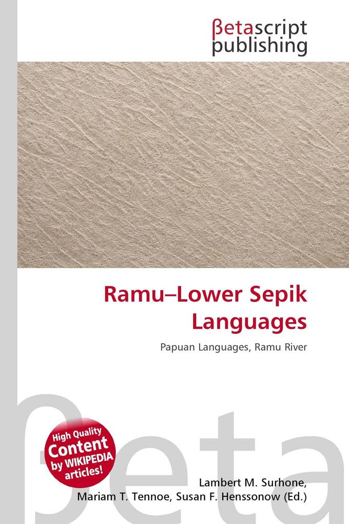 Ramu-Lower Sepik Languages
