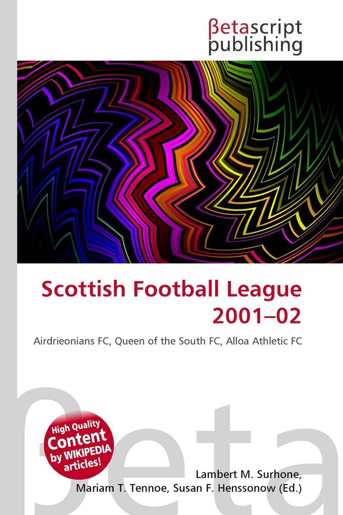 Scottish Football League 2001-02