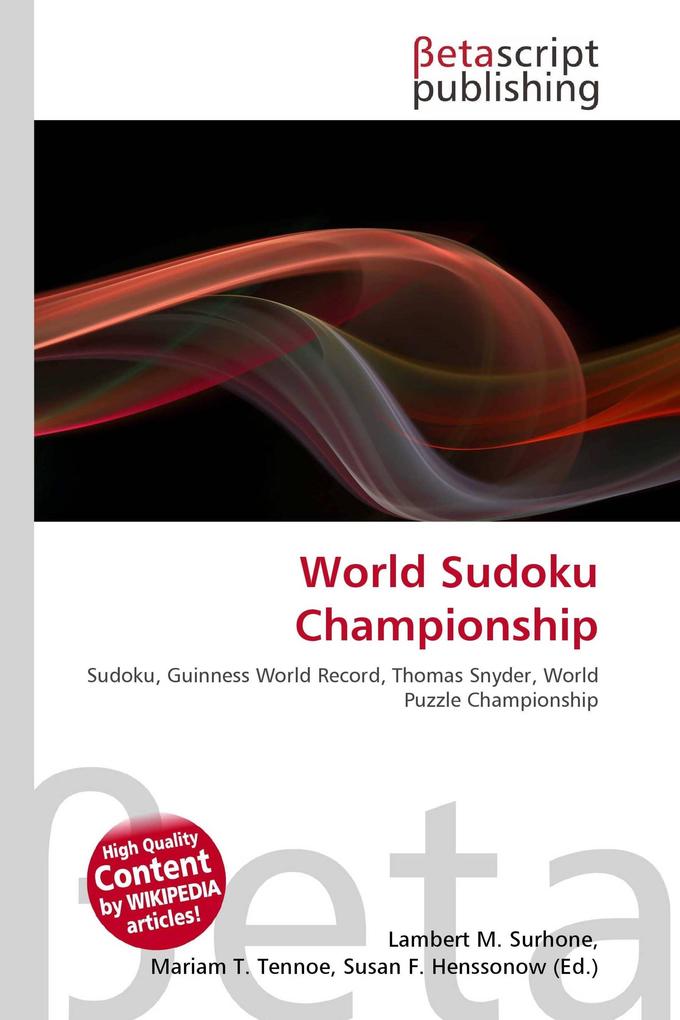World Sudoku Championship