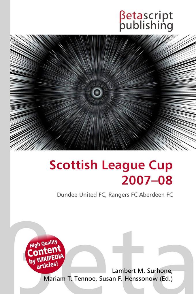 Scottish League Cup 2007-08