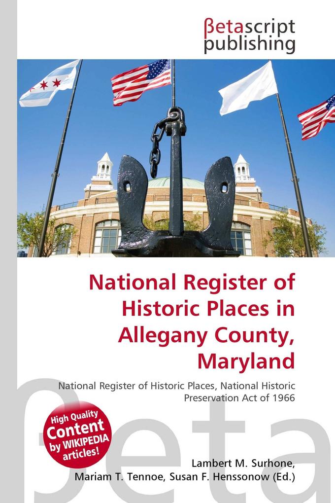 National Register of Historic Places in Allegany County Maryland