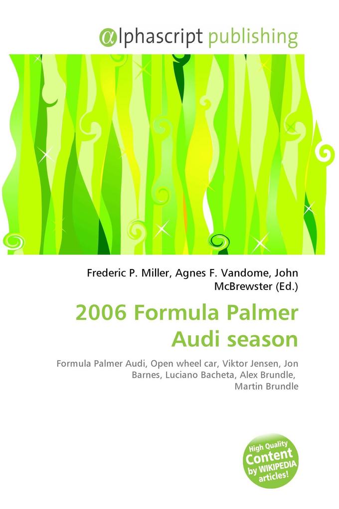 2006 Formula Palmer Audi season