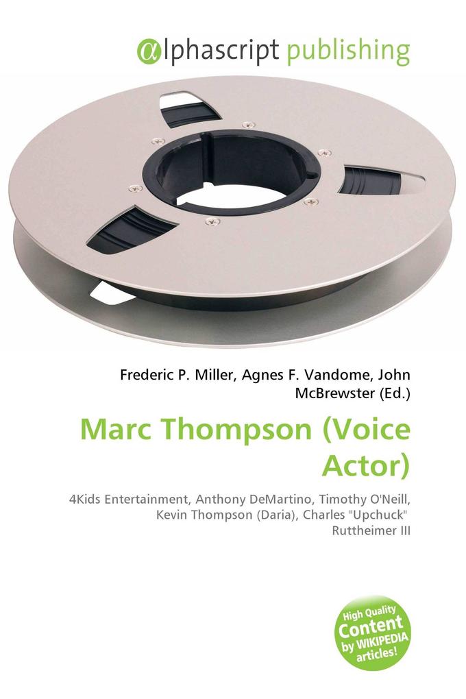 Marc Thompson (Voice Actor)