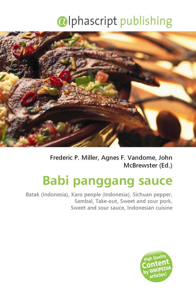 Babi panggang sauce