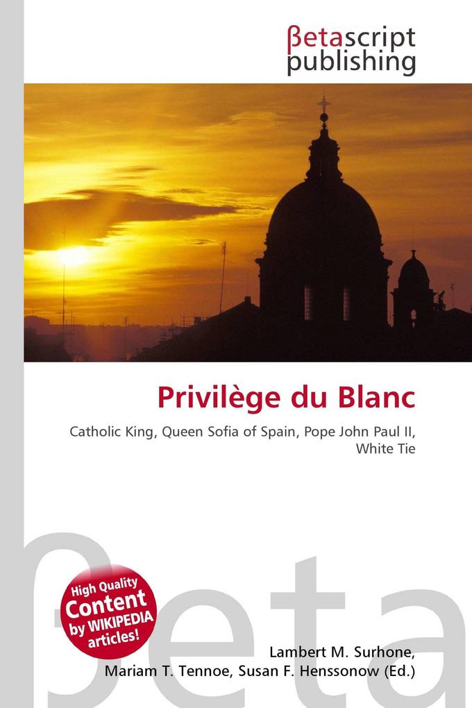 Privilège du Blanc