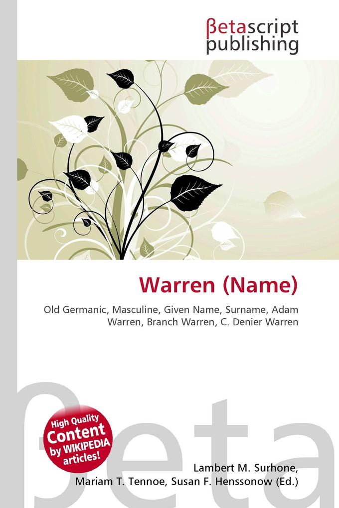 Warren (Name)