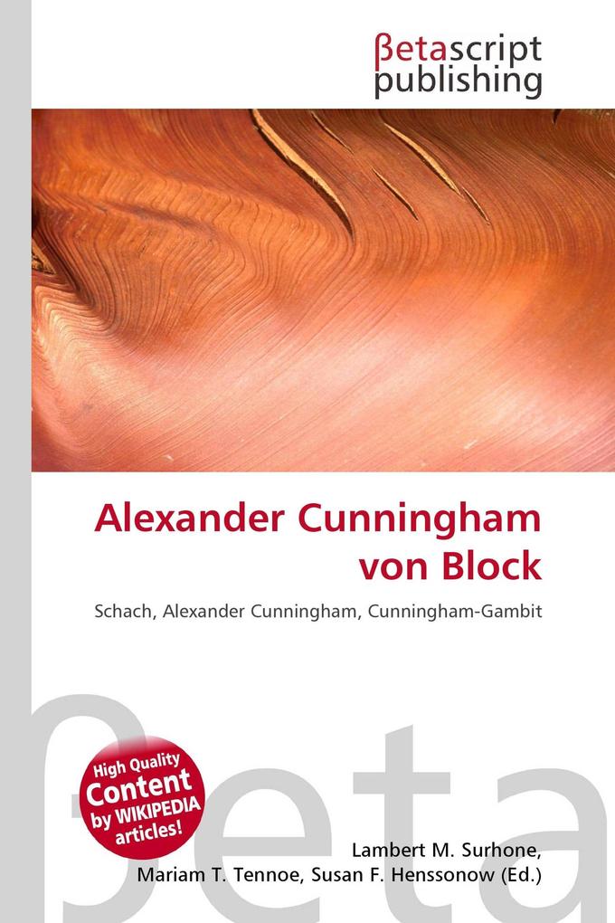 Alexander Cunningham von Block