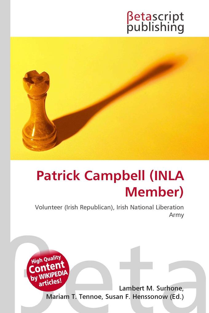 Patrick Campbell (INLA Member)