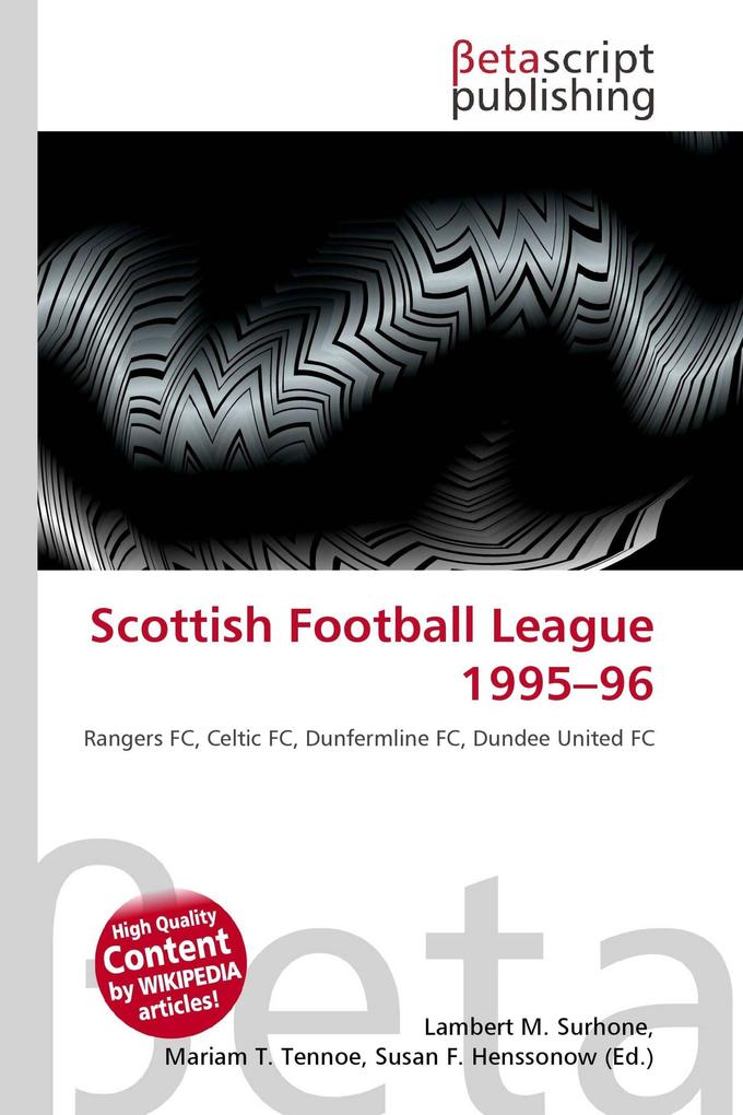 Scottish Football League 1995-96