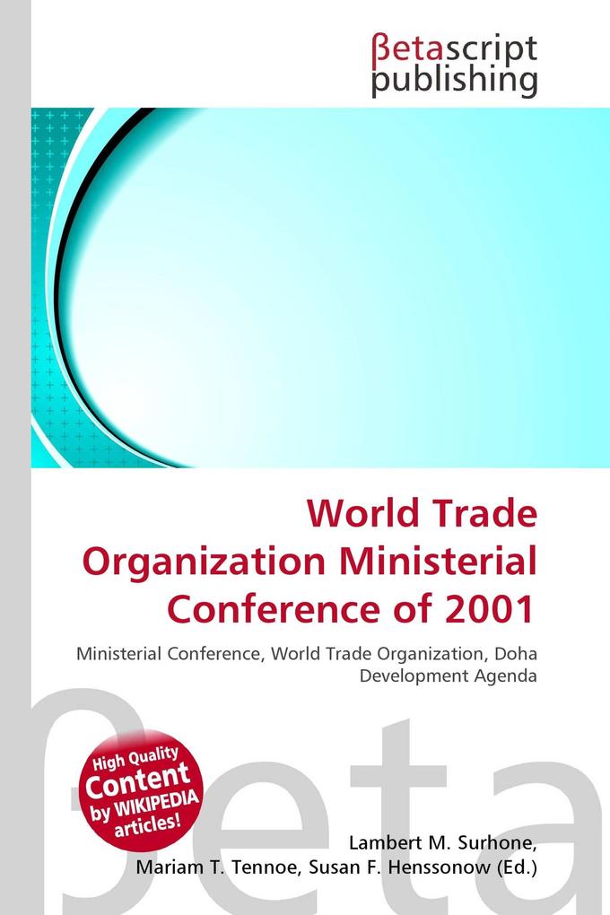 World Trade Organization Ministerial Conference of 2001