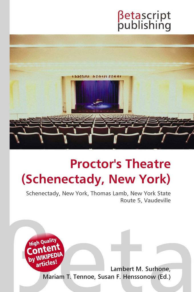 Proctor's Theatre (Schenectady New York)