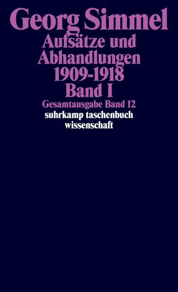 Aufsätze und Abhandlungen 1909-1918.Bd.1