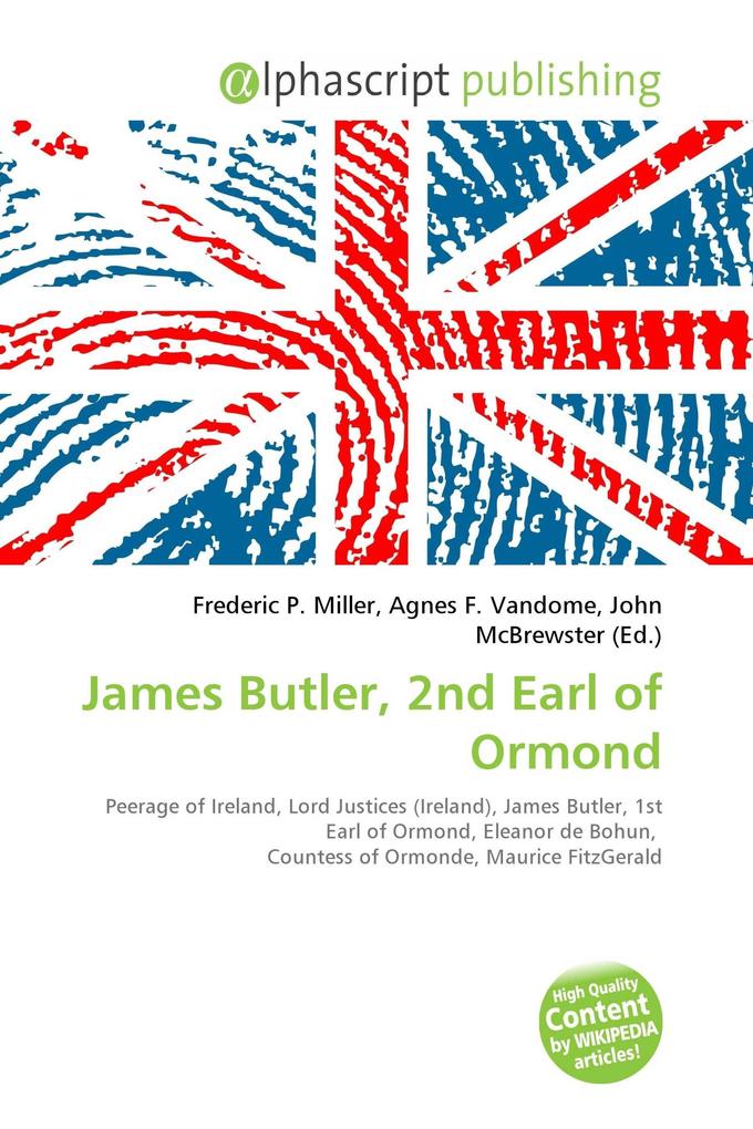 James Butler 2nd Earl of Ormond