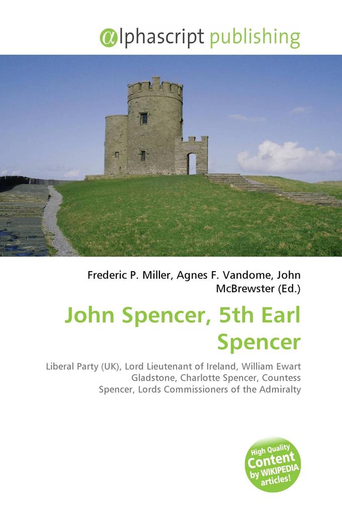 John Spencer 5th Earl Spencer
