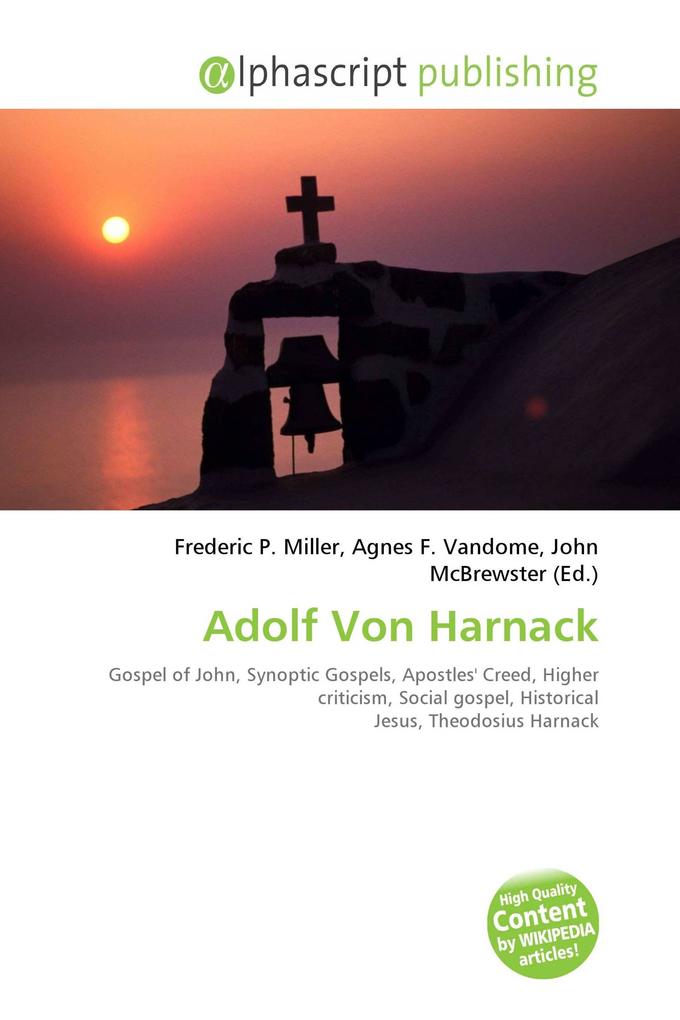 Adolf Von Harnack
