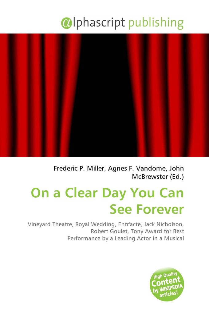 On a Clear Day You Can See Forever