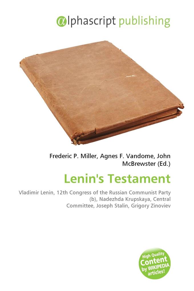Lenin's Testament
