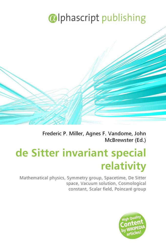 de Sitter invariant special relativity
