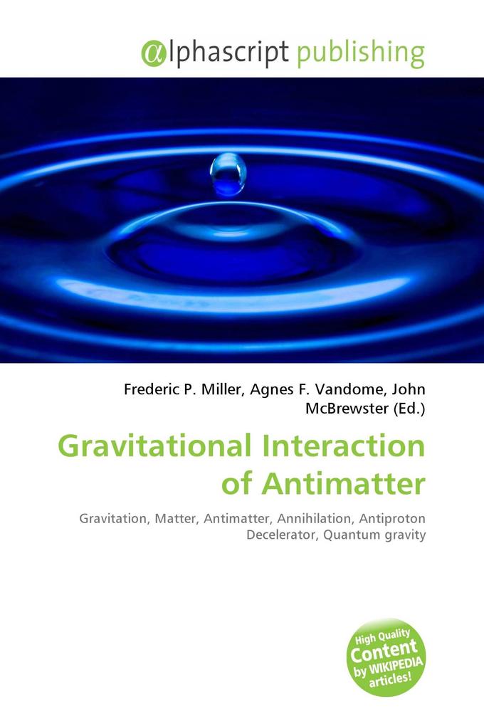 Gravitational Interaction of Antimatter