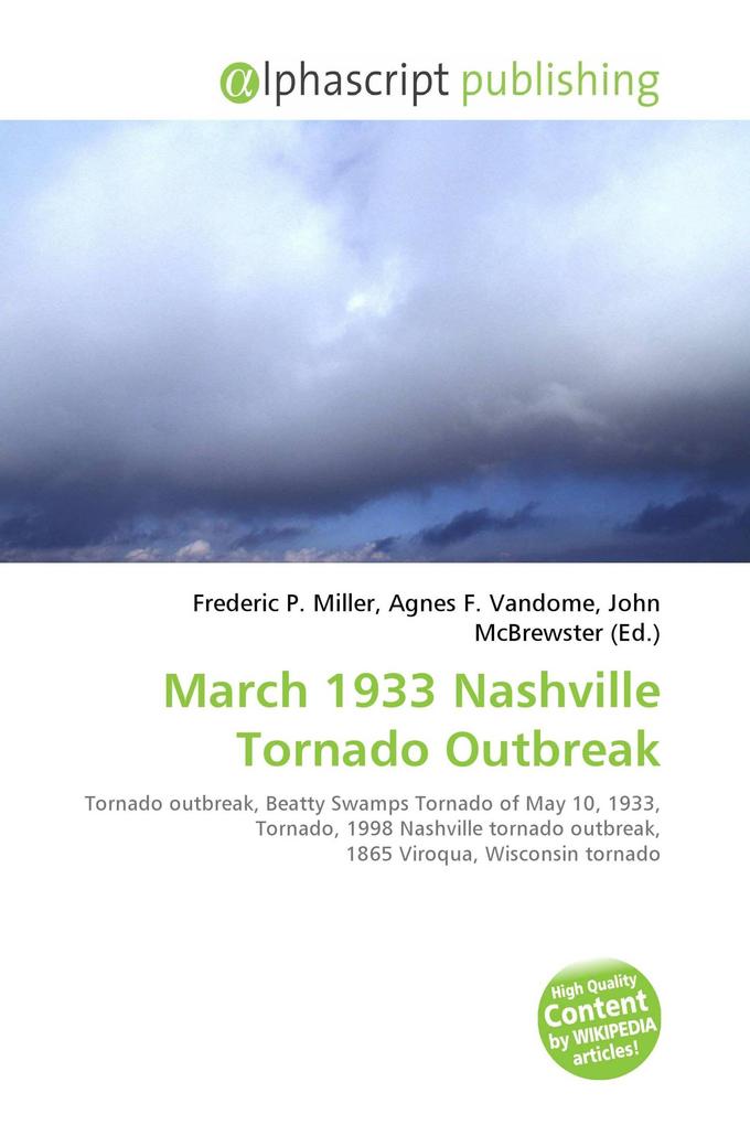 March 1933 Nashville Tornado Outbreak