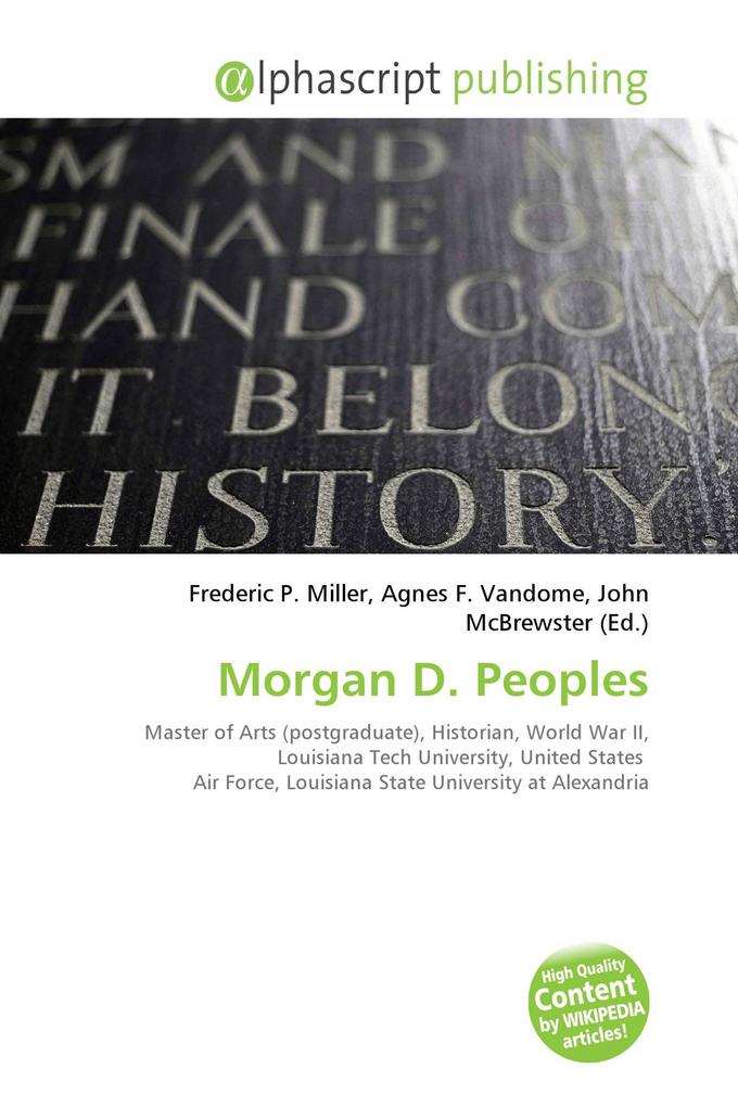 Morgan D. Peoples