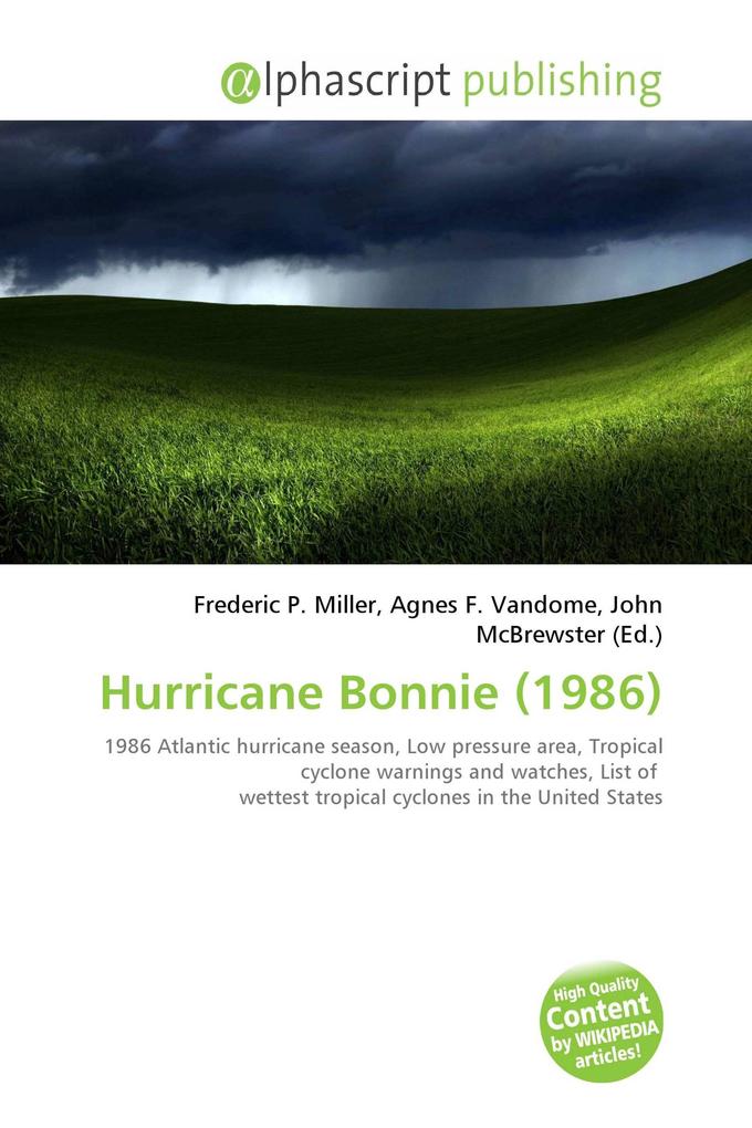 Hurricane Bonnie (1986)