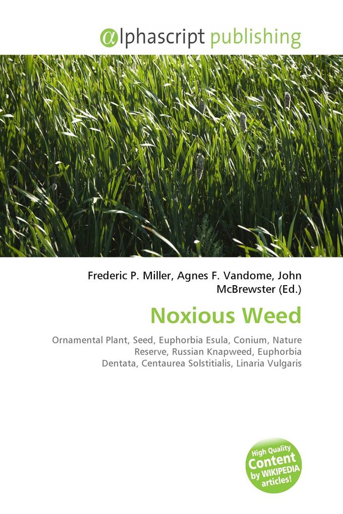 Noxious Weed