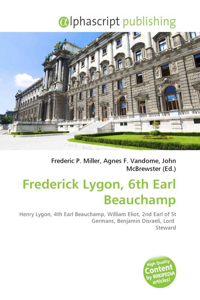 Frederick Lygon 6th Earl Beauchamp