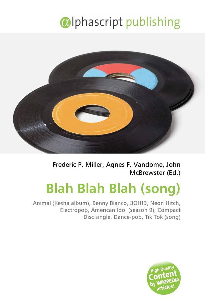 Blah Blah Blah (song)