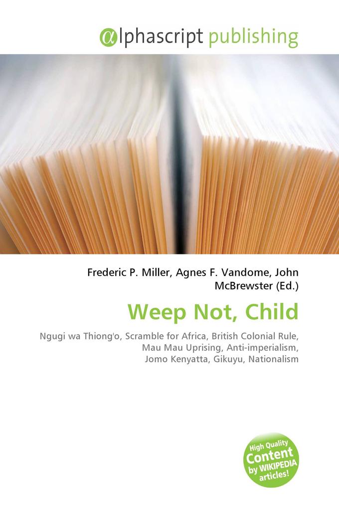 Weep Not Child