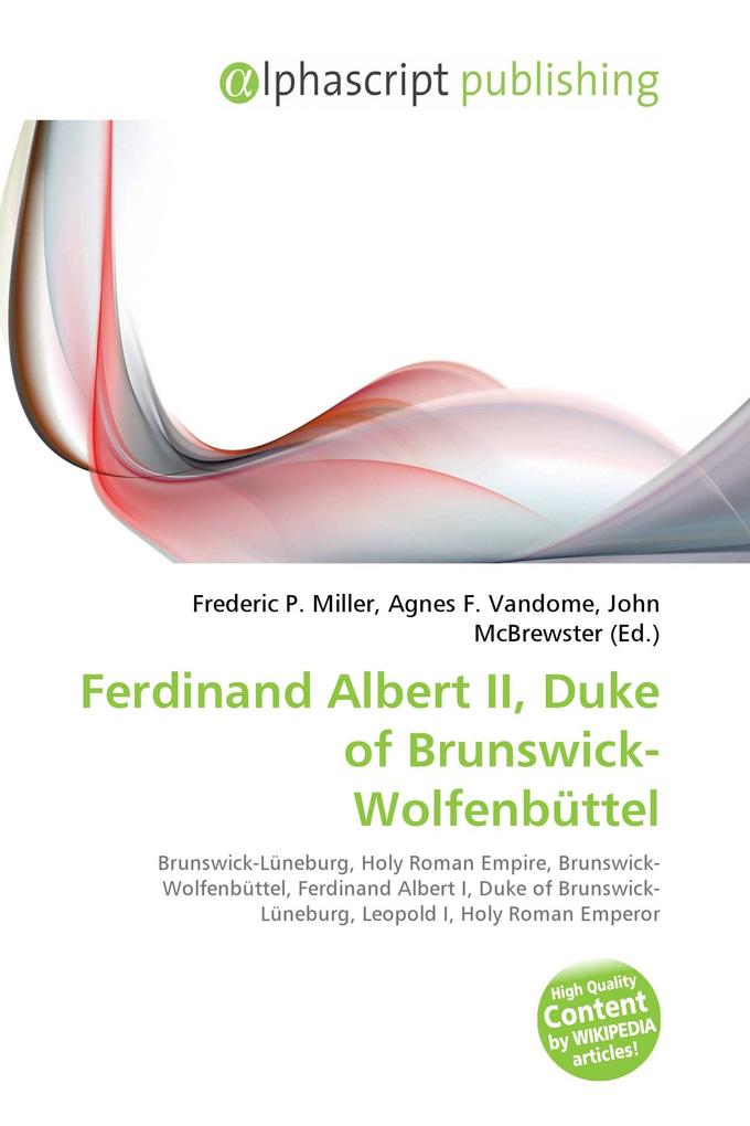 Ferdinand Albert II Duke of Brunswick-Wolfenbüttel