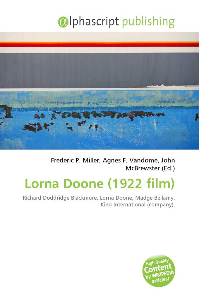 Lorna Doone (1922 film)