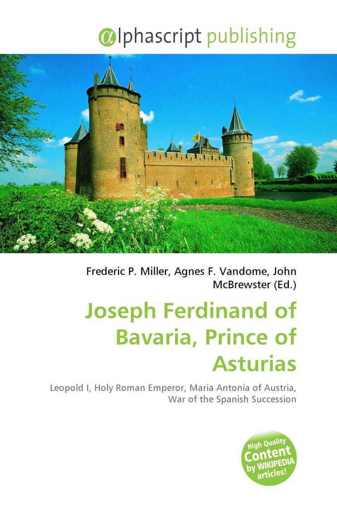 Joseph Ferdinand of Bavaria Prince of Asturias