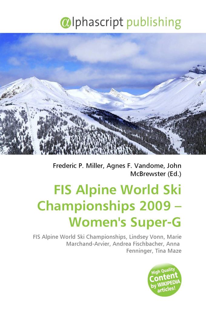 FIS Alpine World Ski Championships 2009 - Women's Super-G
