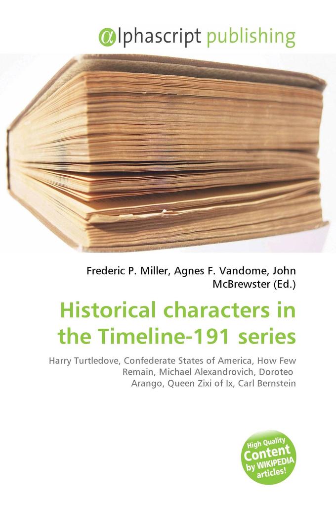 Historical characters in the Timeline-191 series