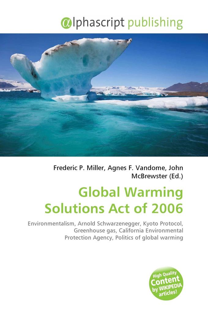 Global Warming Solutions Act of 2006