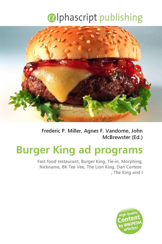 Burger King ad programs