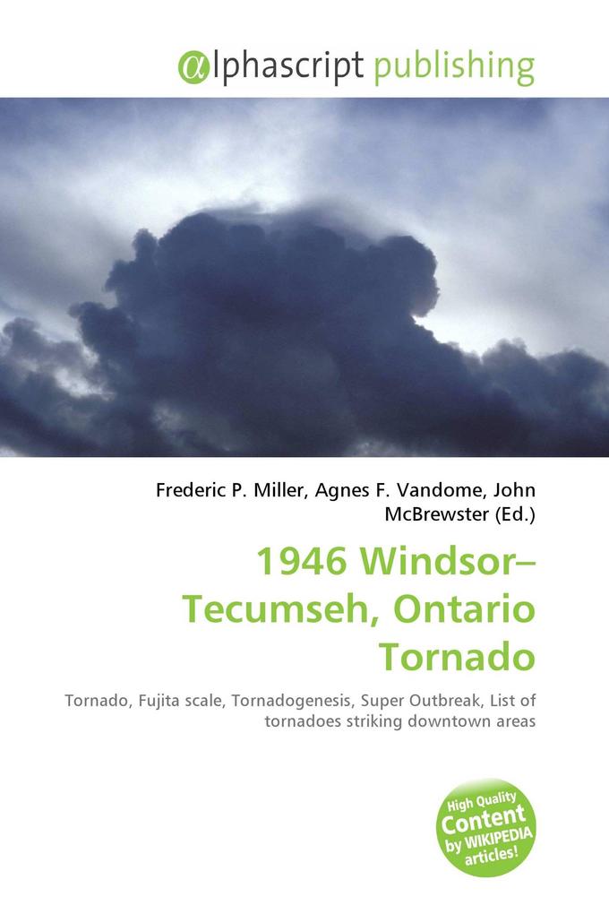 1946 Windsor-Tecumseh Ontario Tornado