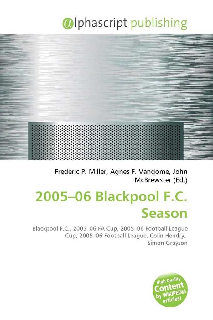 2005-06 Blackpool F.C. Season