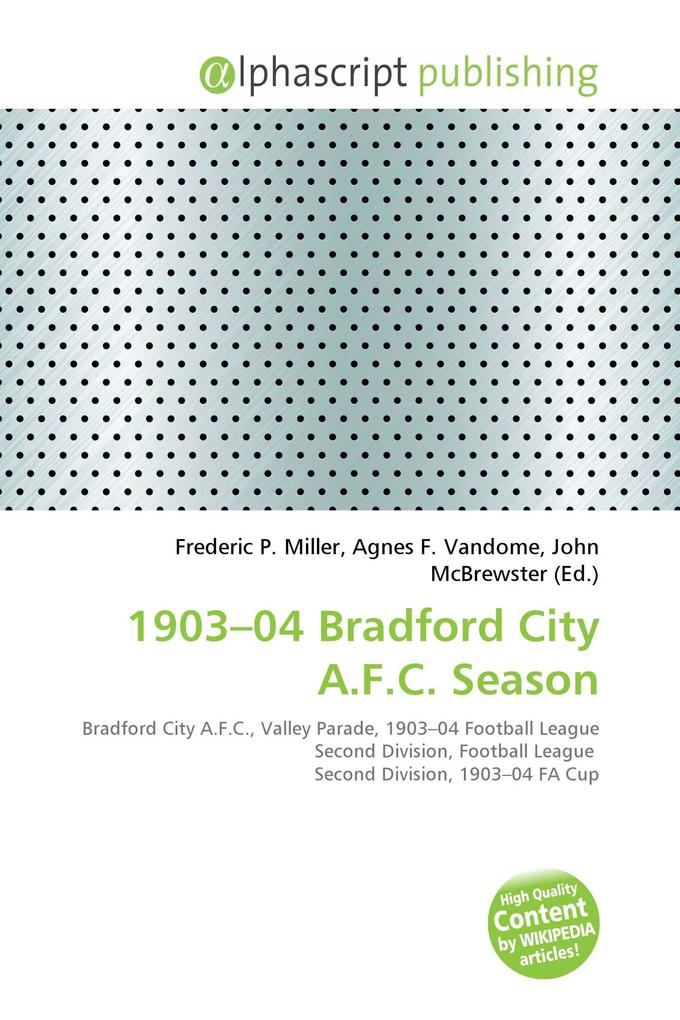 1903-04 Bradford City A.F.C. Season