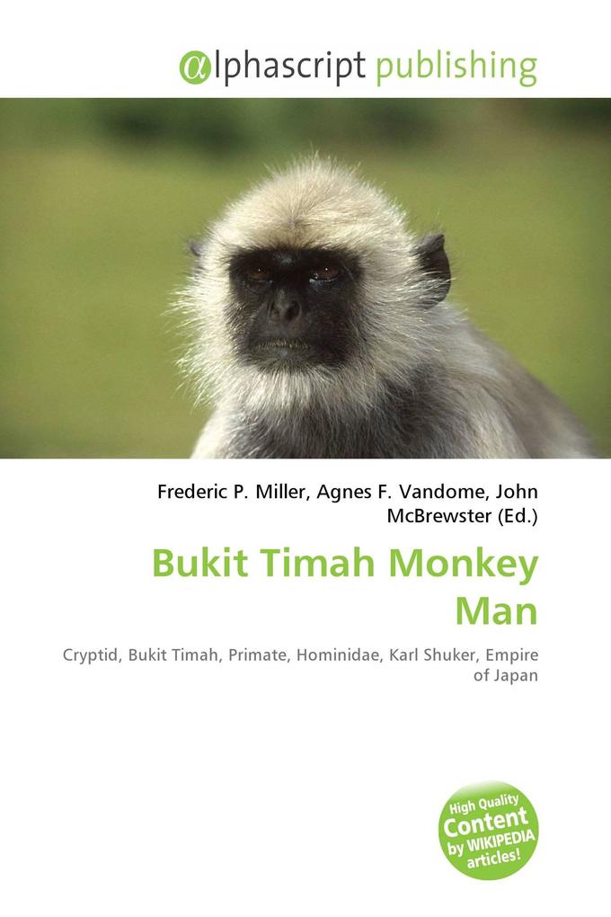 Bukit Timah Monkey Man