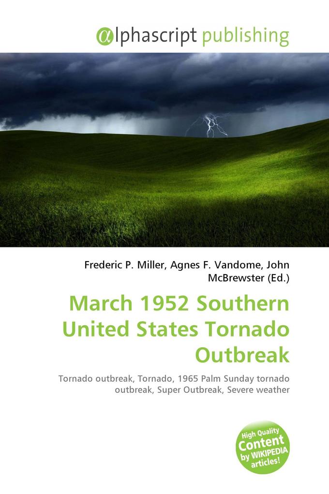 March 1952 Southern United States Tornado Outbreak