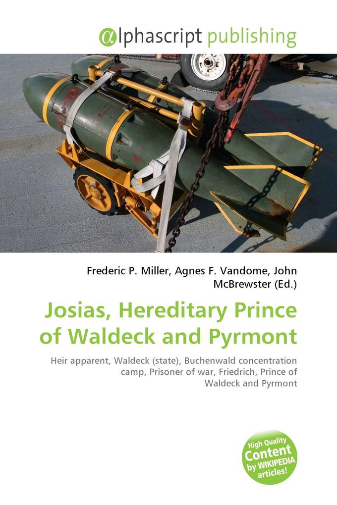 Josias Hereditary Prince of Waldeck and Pyrmont