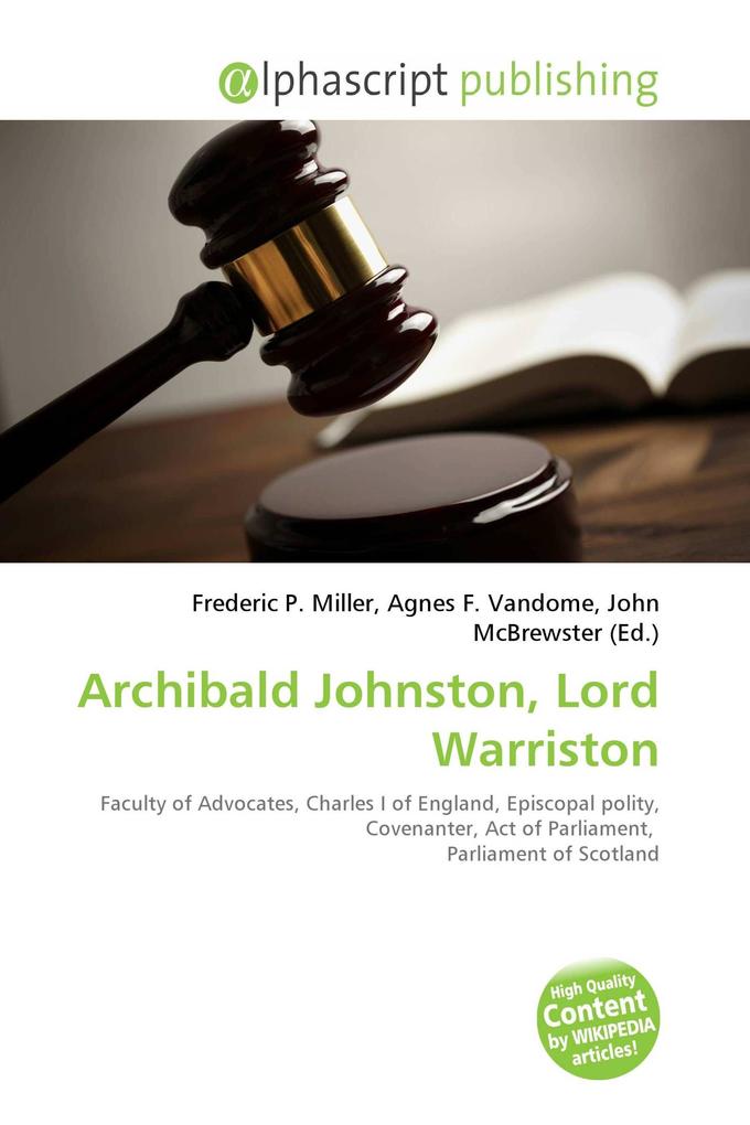Archibald Johnston Lord Warriston