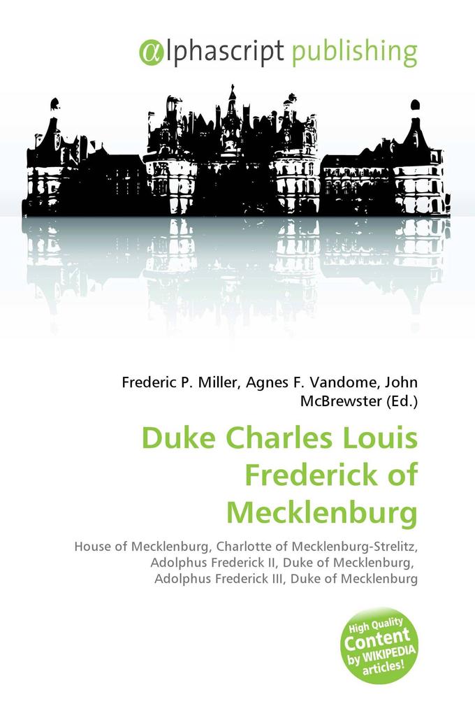 Duke Charles Louis Frederick of Mecklenburg