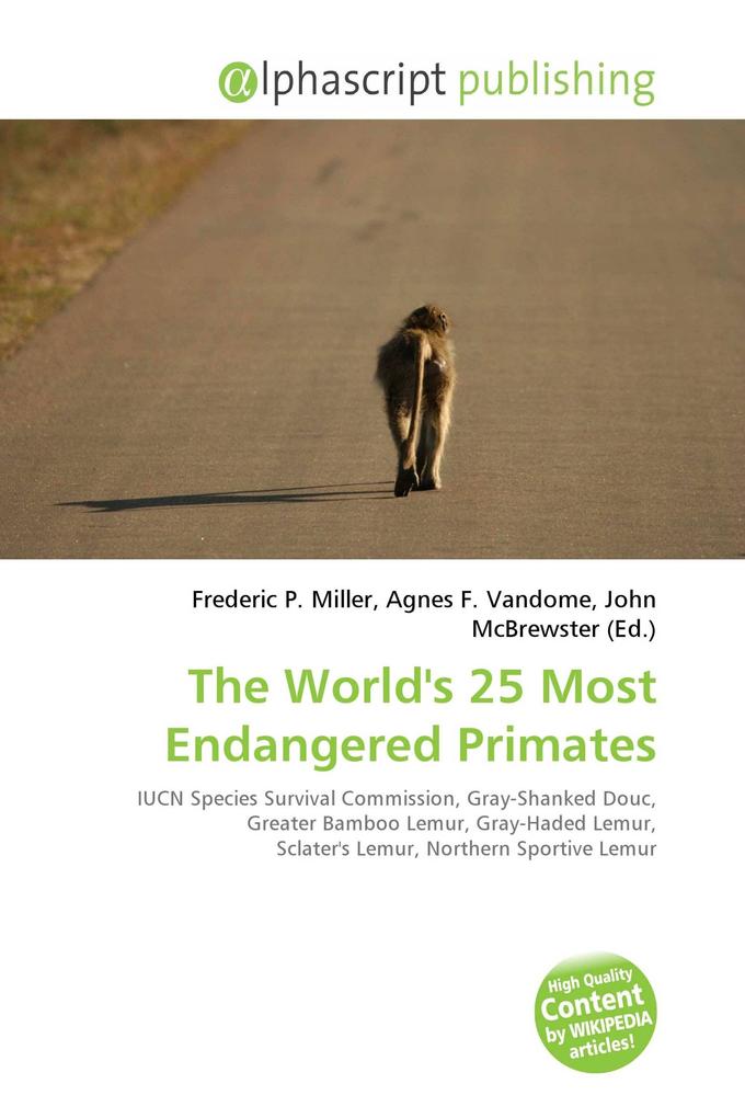 The World's 25 Most Endangered Primates