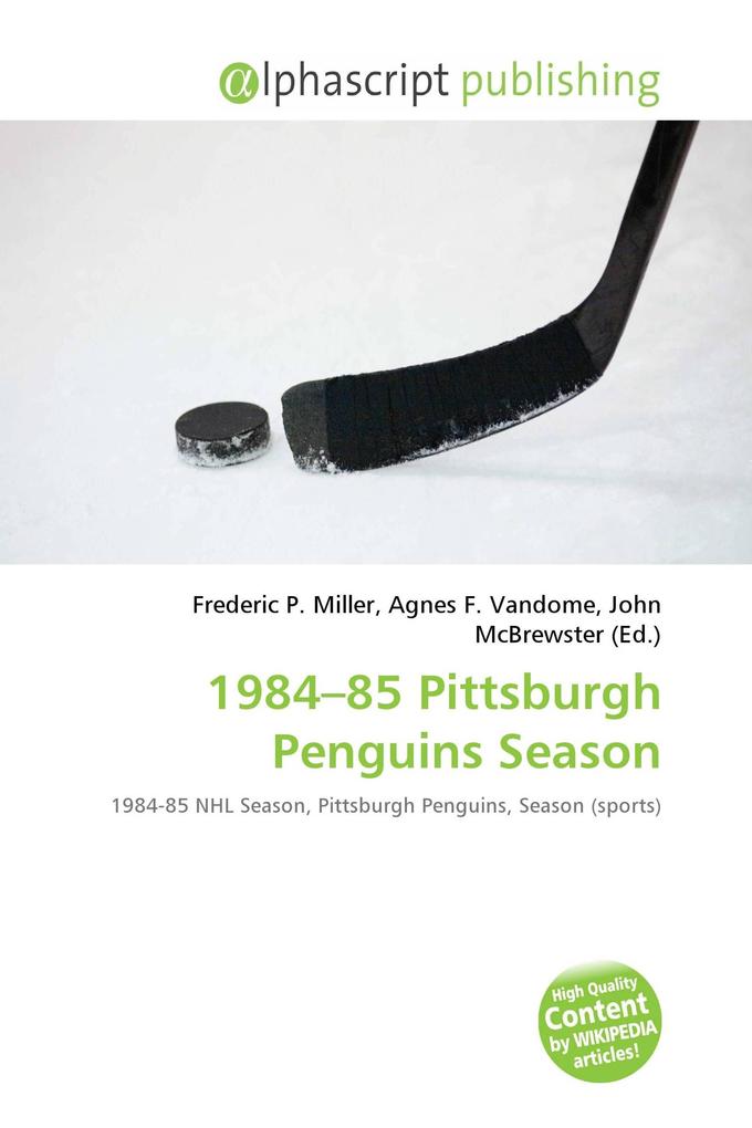 1984-85 Pittsburgh Penguins Season
